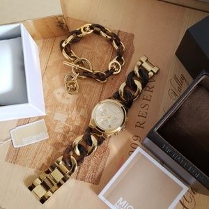 Micheal Kors Watch And Bracelet - image 1